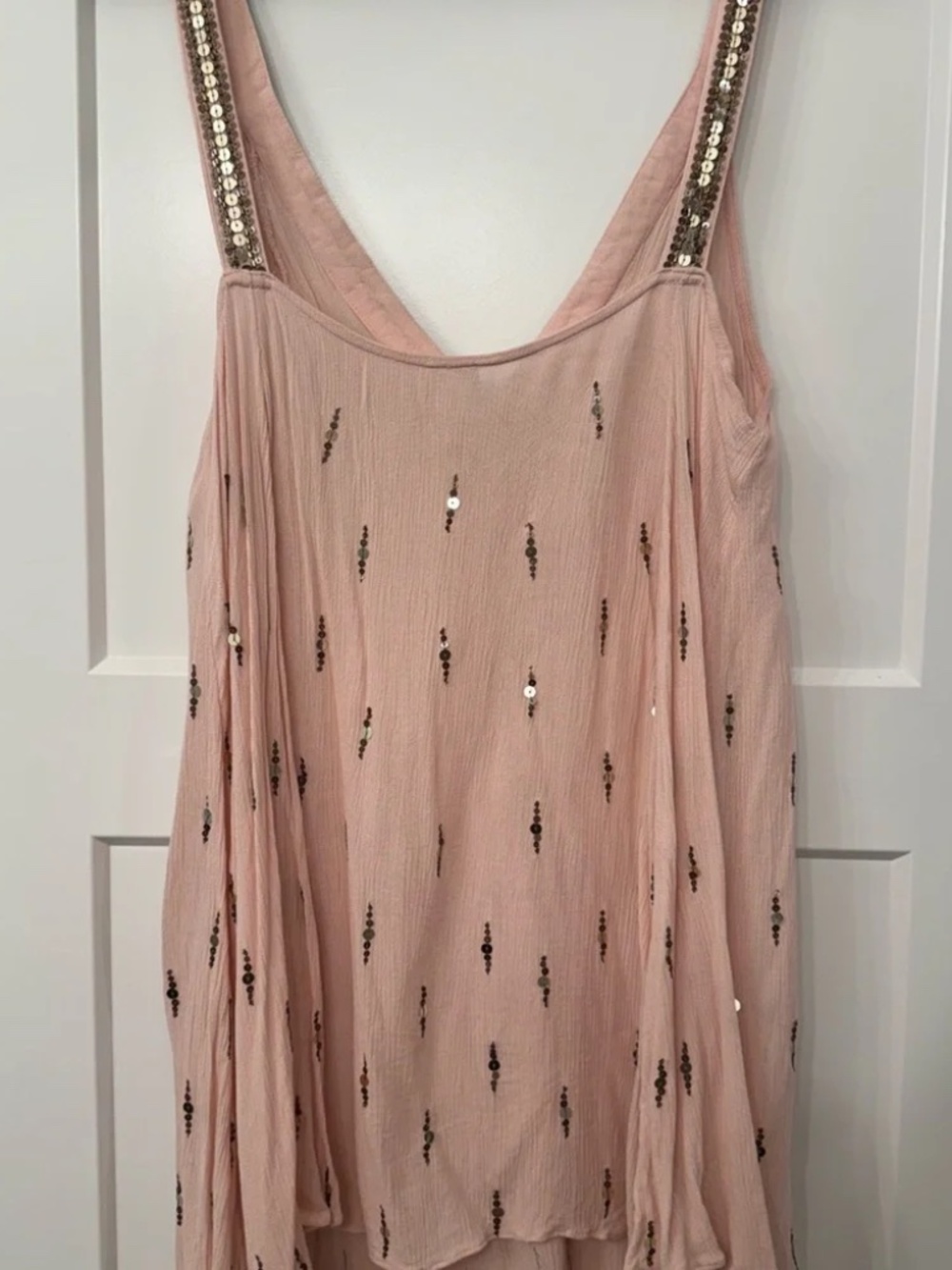 Free People Rising Sun Sequin Slip - Picture 3 of 8